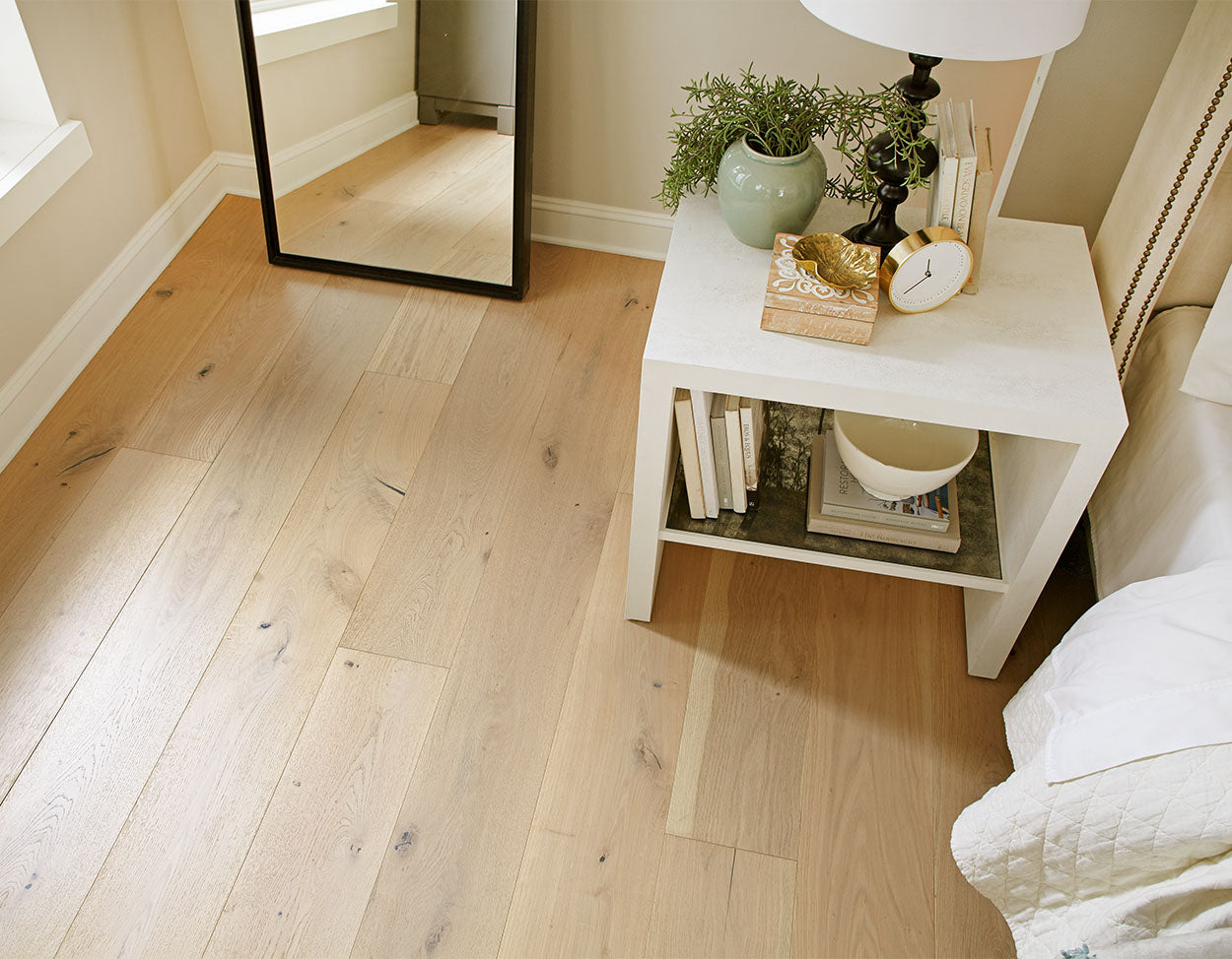 Engineered European White Oak Hardwood-Monroe Bisque