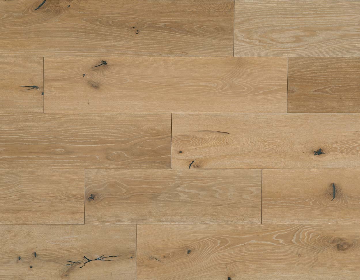 Engineered European White Oak Hardwood-Coastal Fog