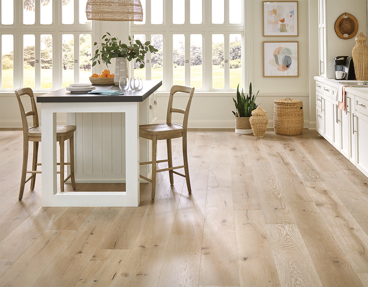 Engineered European White Oak Hardwood-Offshore Mist