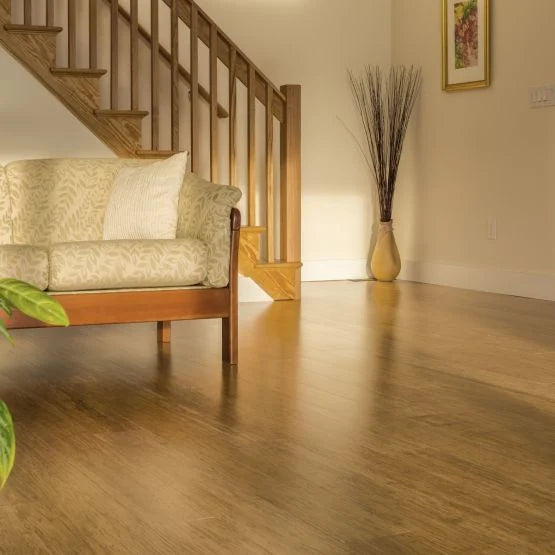 Natural Fossilized® Wide Click Engineered Bamboo Flooring