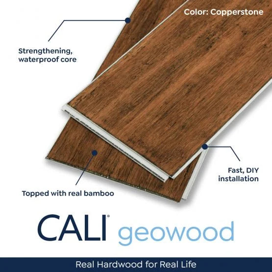 Copperstone Wide Click GeoWood Flooring