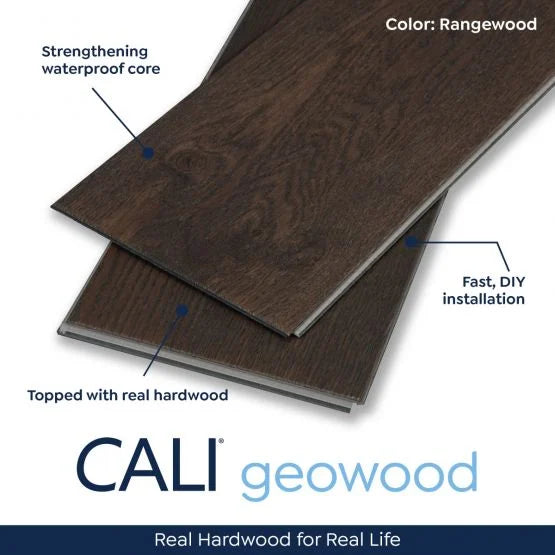 Rangewood Oak Wide Click GeoWood Flooring