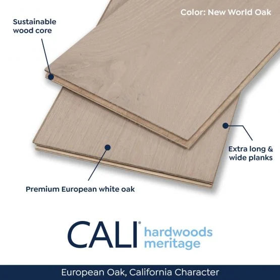 New World Oak Extra Wide T&G Cali Hardwoods Flooring